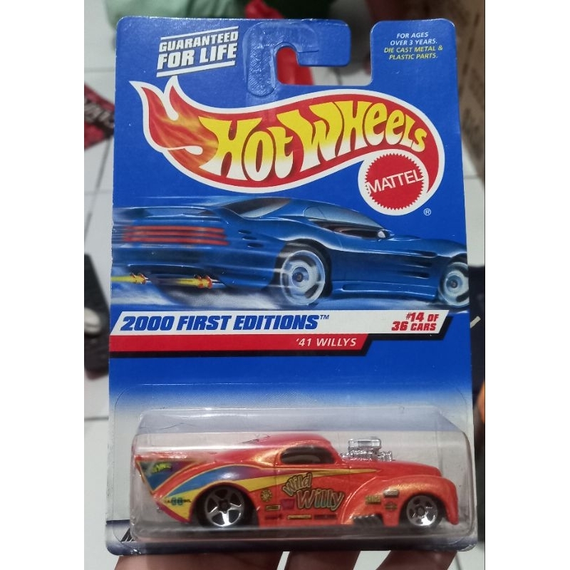 hotwheels 41 WILLYS 2000 FIRST EDITIONS