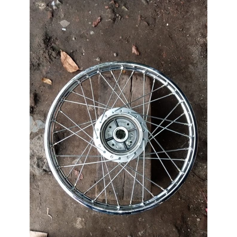 set velg belakang supra x 100,grand,legenda,prima,star,astrea 800,honda win tromol baru orginal AHM