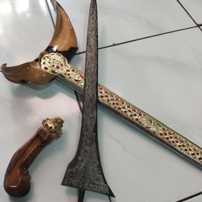 keris brojol Pamor udan mas