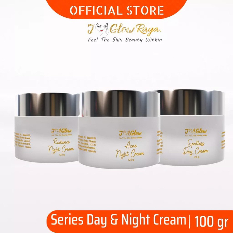 NIGHT CREAM JGLOW BPOM/ NON KLINIK