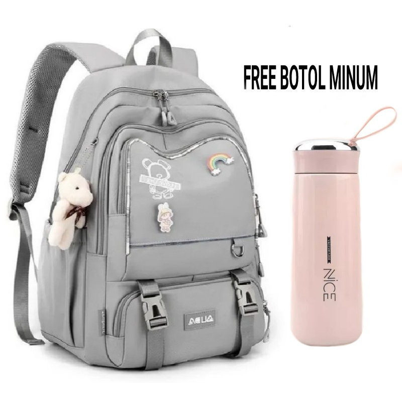 GGS RESY BAGS (COD) TAS RANSEL ANAK YOUTH NEW BAHAN KANVAS TEBAL/ TAS RANSEL ANAK SD SMP SMA KULIAH YOUTH NEW KANVAS PREMIUM/ TAS RANSEL ANAK LAKI LAKI PEREMPUAN YOUTH NEW KANVAS/ TAS RANSEL ANAK COWOK CEWEK KANVAS PREMIUM FREE BOTOL KACA