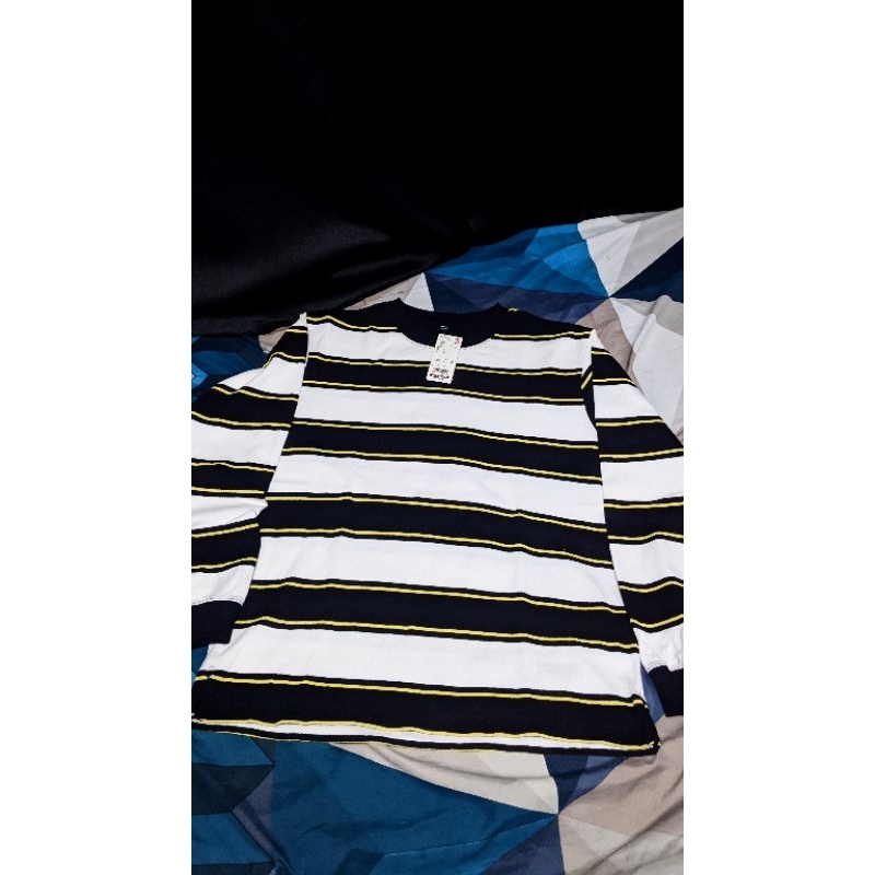 uniqlo longsleeve stripe iqbal