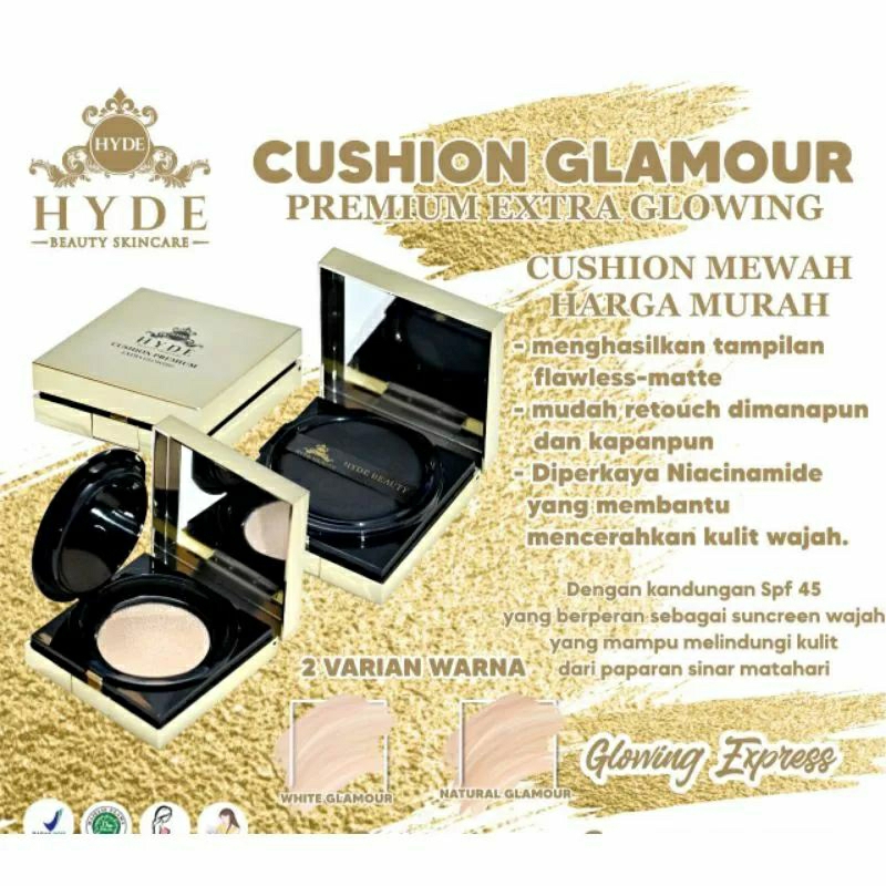 CUSHION GLAMOUR EXTRA GLOWING HYDE BEAUTY SKINCARE