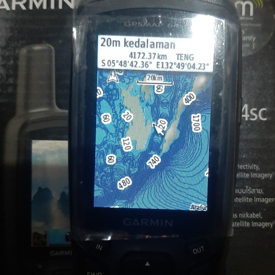 Peta Laut Bluechart Untuk GPS Garmin