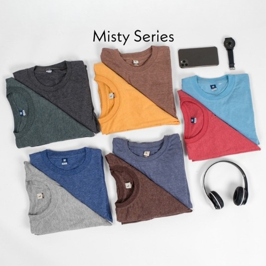 Kaos Polos misty / Kaos Polos Henley / Kaos Polos Misty