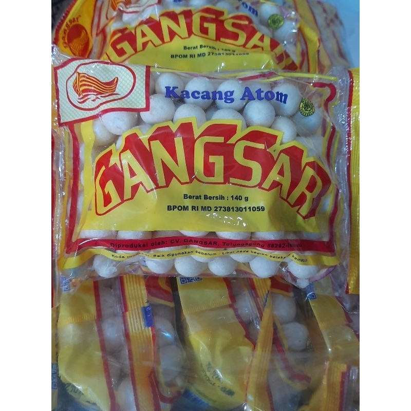 kacang atom gangsar 140 gr