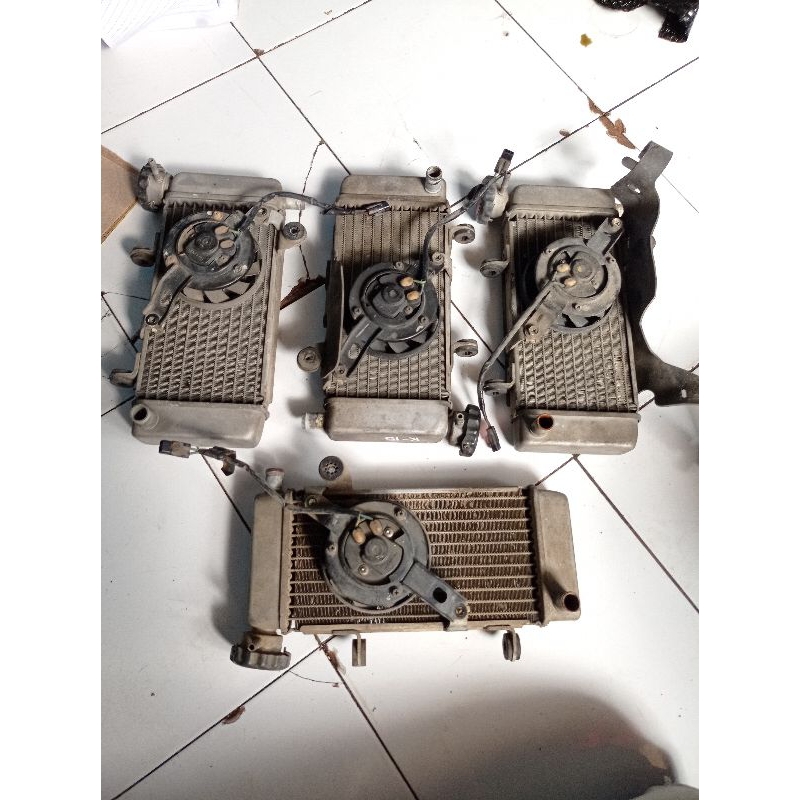 Radiator Set Kipas CB150R Old K15 Radiator Honda CB 150R old Lokal pertama Radiator Old CB 150 R Old
