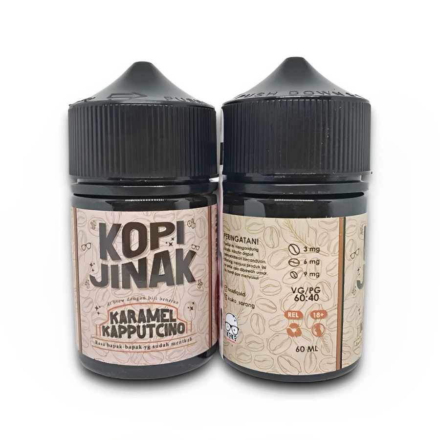 Kopi Jinak Karamel Kapputcino 60ML by Koko Sarang x Noir Liquid