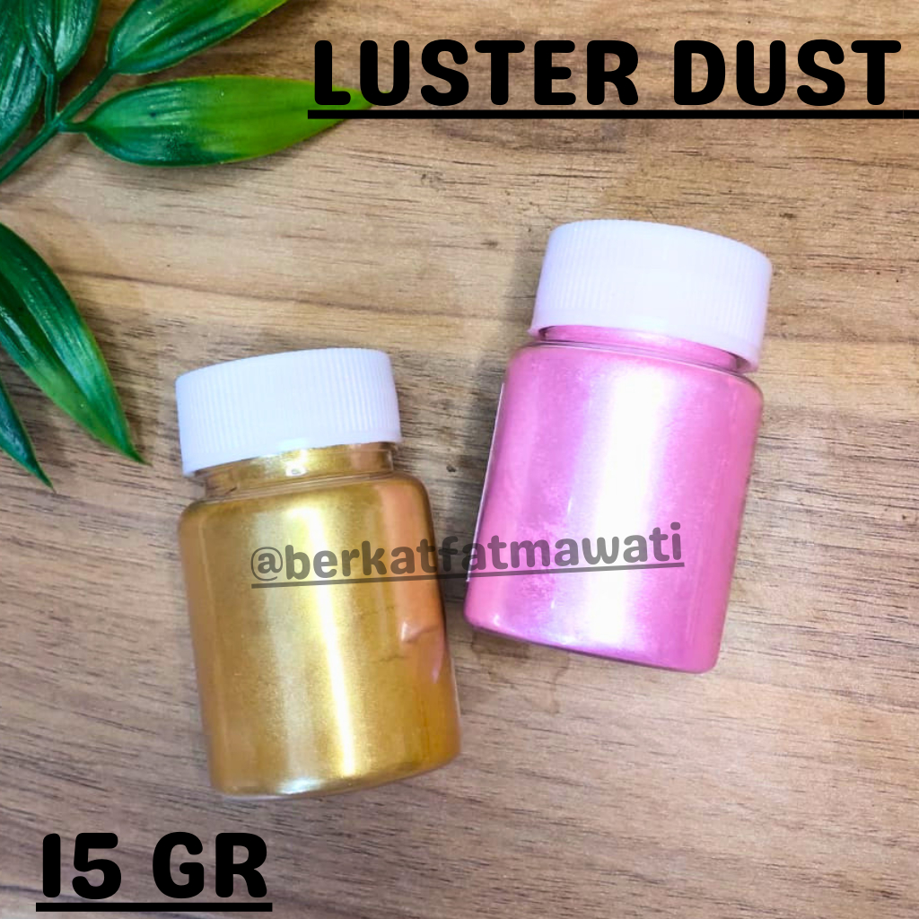 

FOOD GRADE GLITTER / LUSTRE DUST KEMASAN 15 GR