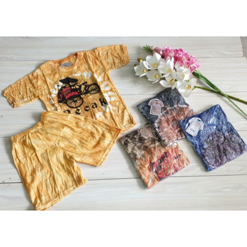 GROSIR SETELAN ANAK KAOS / KAOS ANAK / KAOS BATIK ANAK /  SETELAN KAOS KAOS