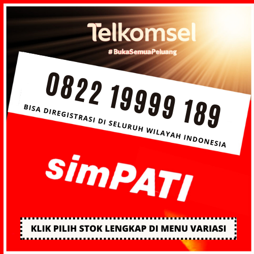 Nomor Cantik Simpati kartu simpati cantik Telkomsel 4G LTE Kwartet 9999 Terbaik Hoki