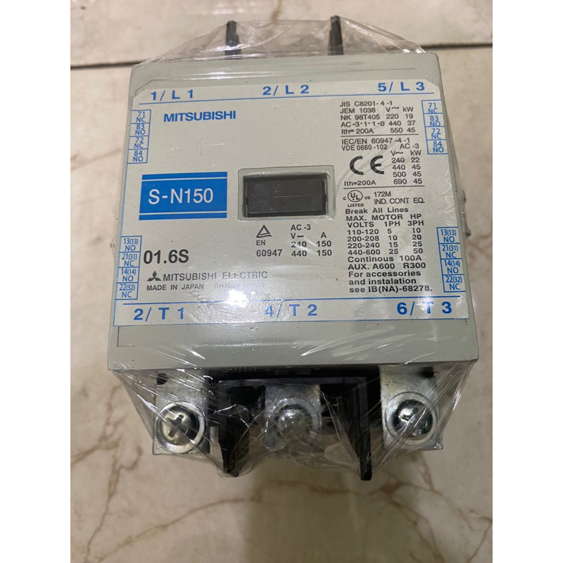 kontaktor SN150 200A original