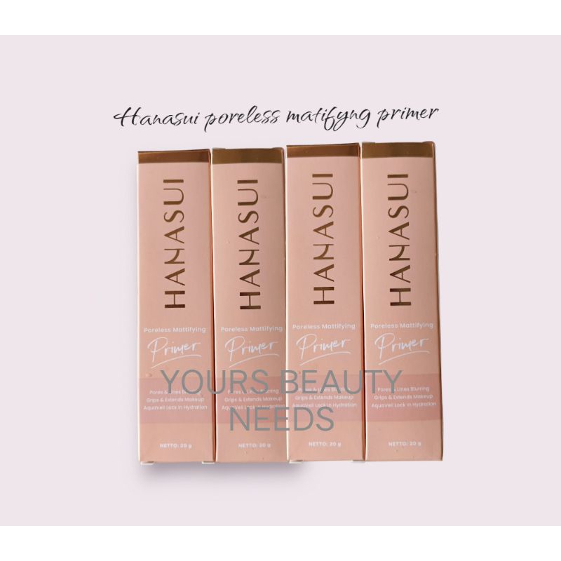 HANASUI PORELESS MATTIFYING PRIMER / HANASUI PRIMER