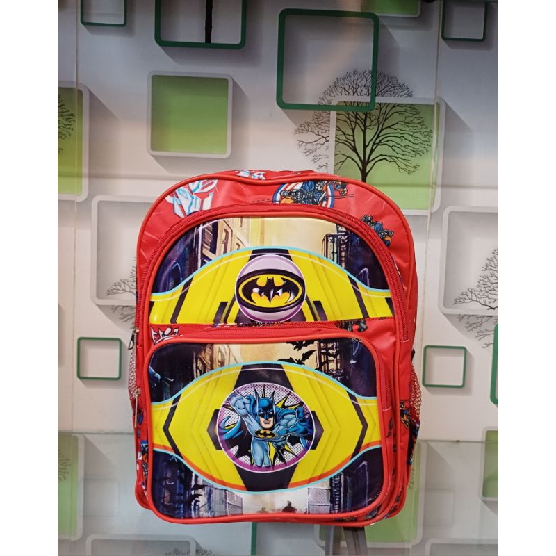 Tas Ransel TK Paud Batman Spiderman Marvel