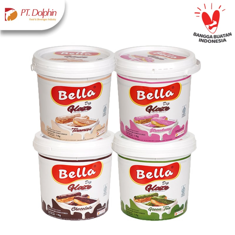 

Bella Dip Glaze - Bucket - Bahan Kue Topping dan Isian