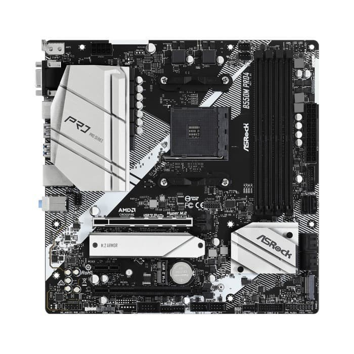 Mainboard ASRock B550M Pro4 - mATX AM4 ASRock B550 M Pro 4 AMD AM4