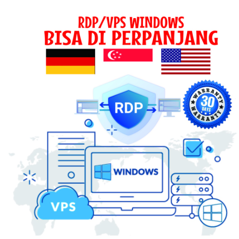 Sewa Kontrakan RDP/VPS Windows Murah & Bergaransi Server German/USA/Singapore ( Bergaransi )