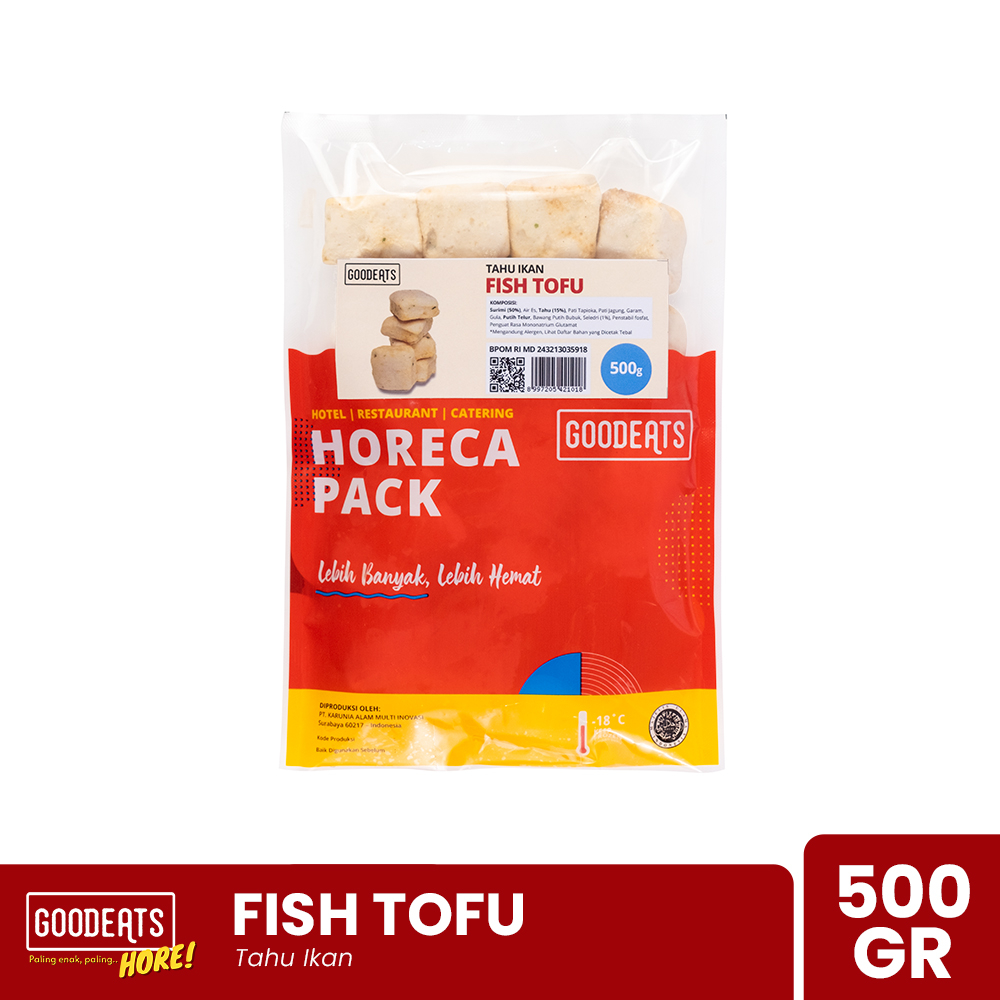 

HORECA GOOD EATS Fish Tofu – 500 Gr