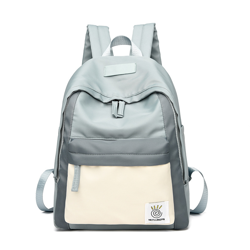 TAS RANSEL WANITA ANTI AIR MURAH REMAJA KEKINIAN BRANDED IMPORT TA822G2 YAREZI BACKPACK SEKOLAH GENDONG PUNGGUNG CEWEK KERJA KOREA FASHION KULIAH SIMPLE BATAM GREY