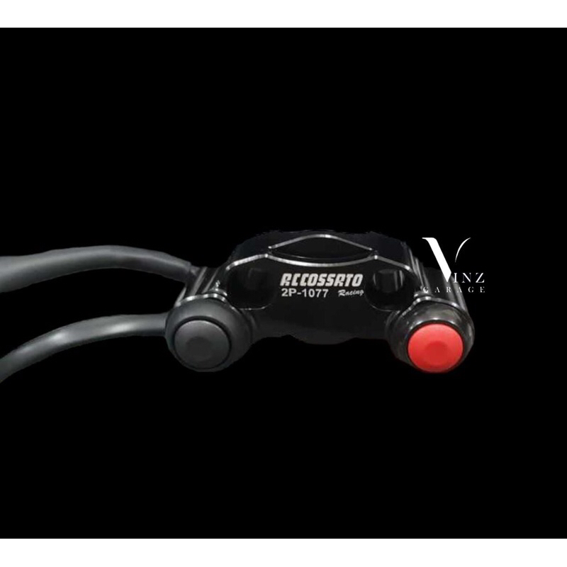 Saklar Kanan Accossato 2 Tombol Holder Kanan Accossato 2P-1077