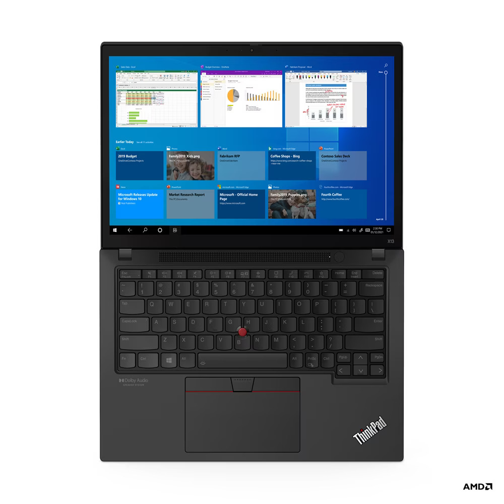 LAPTOP LENOVO THINKPAD X13 RYZEN 7PRO 5250U 16GB 512GB WUXGA IPS W10PRO