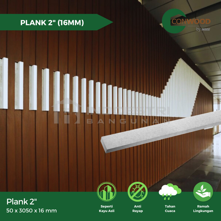 Conwood Plank 2" 16mm / Conwood Decorative Plank 2" (50 x 3050 x 16mm