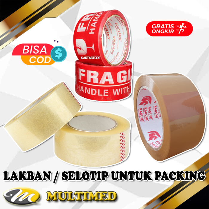 Lakban / Selotip Untuk Packing Lebar 2 inch 45 mm