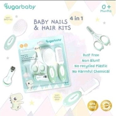 Sugar Baby Manicure Set Sugar Baby Nail and Hair Kits Sugar Baby 4in1 Nail Set