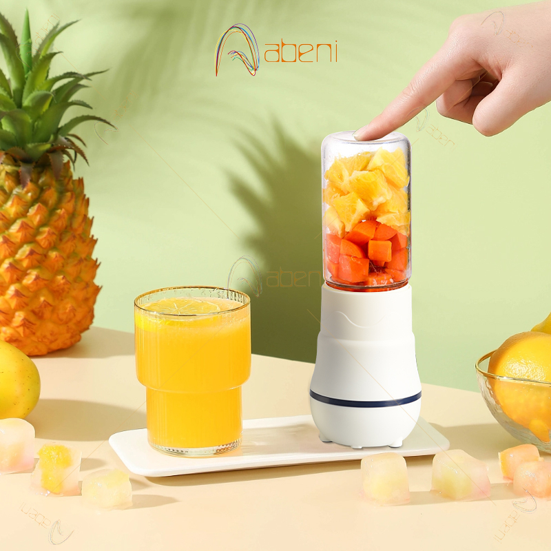 Abeni Blender portable/Juicer USB Multifungsi Kaca Menebal Cangkir（Tiga cangkir fungsional）