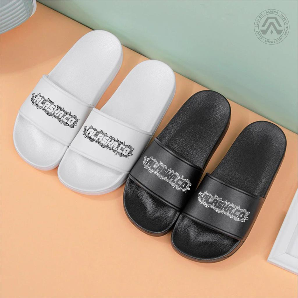 Sandal Slide Pria Dewasa Sendal Slop Pria Distro Original