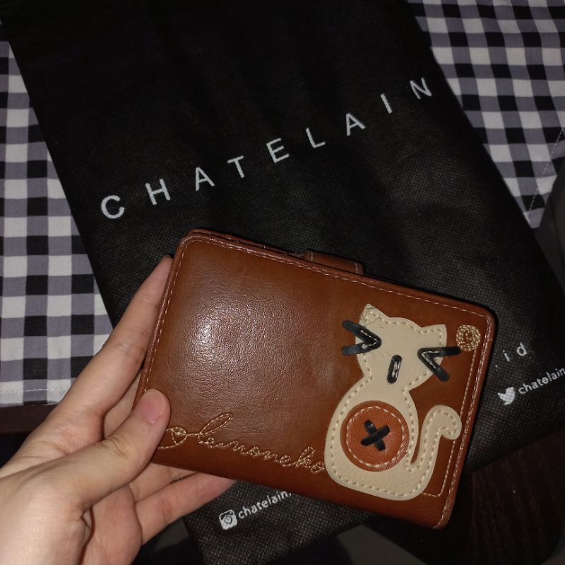 (SOLD Manual by WA) Dompet Chatelain Planet Ocean Preloved Original