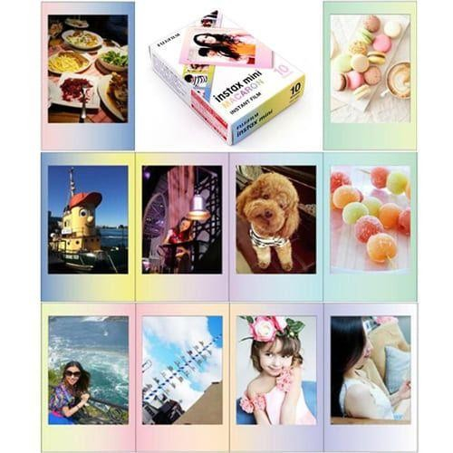 Fujifilm Instax Paper Mini Polaroid Film Macaron isi 10 Pcs Original