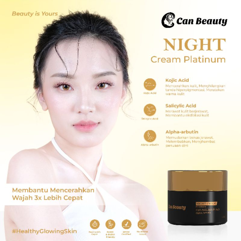 CAN BEAUTY Cream Peket wajah Can Beauty Free Mini Gold, Harga Ecer Can Beauty, Cream Can Beauty