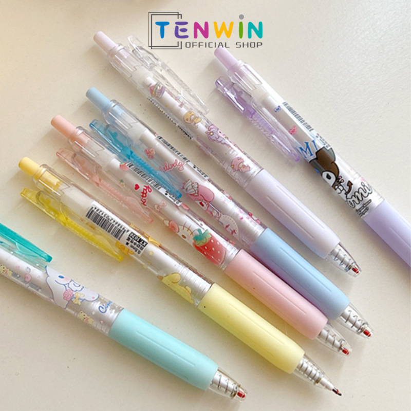 

Pulpen Ins Style Press San-rio Gel Lucu Berkualitas Tinggi Gadis Hati Pelajar Hitam-Tenwin