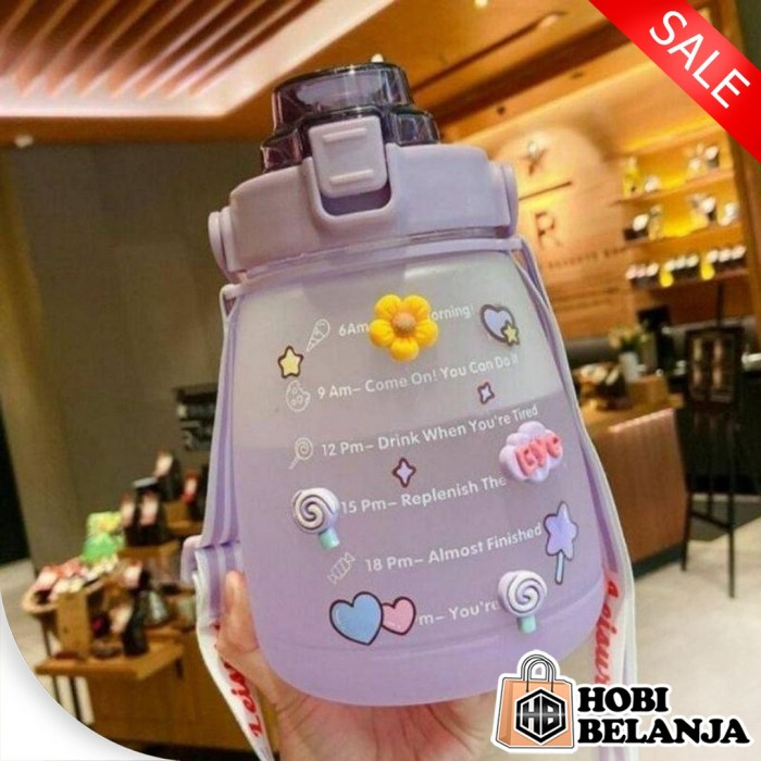 Botol Minum Viral / Botol Minum Lucu / Botol Minum 1,3 Liter