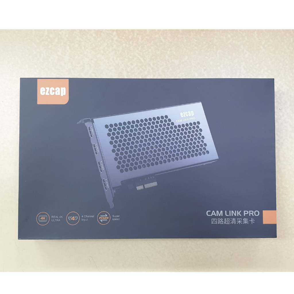 Ezcap335 - CAM LINK PRO - PCIE 4K HDMI Capture 4 Port