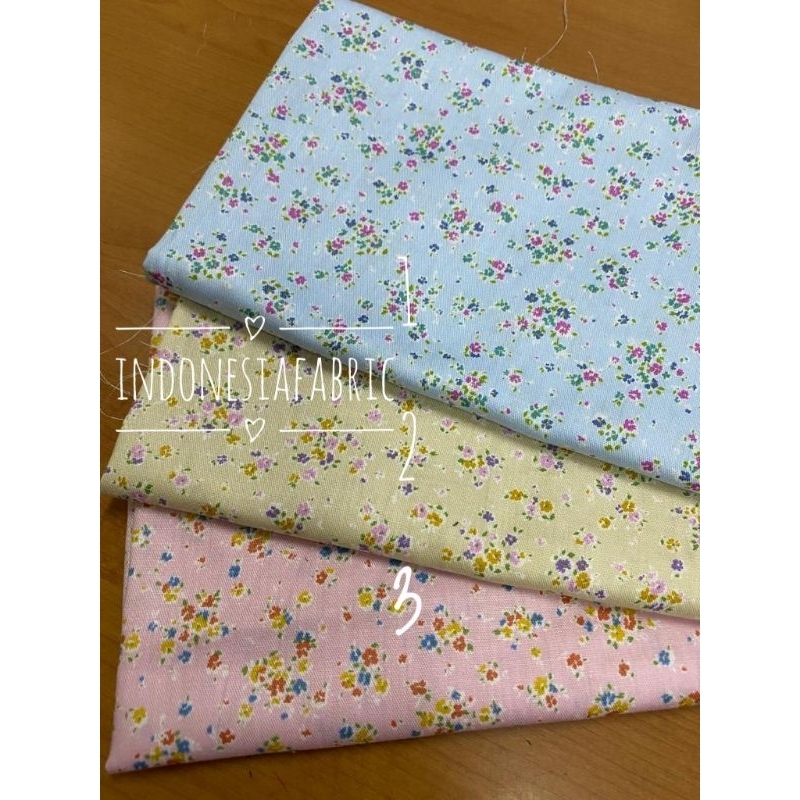 Kain Katun Jepang motif KJ352 tokai senko ori japan design bahan gamis tunik kemeja mukena seragam c