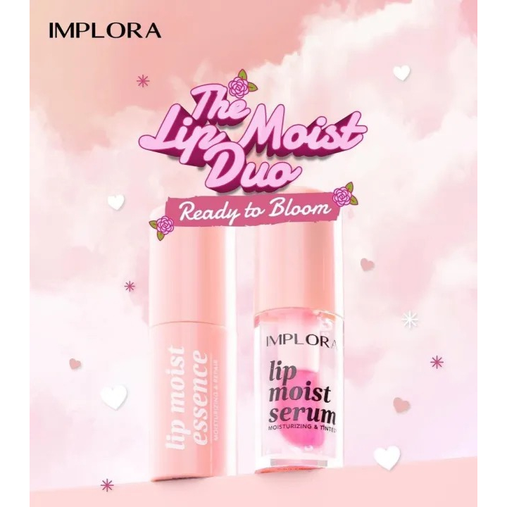 ✦SINAR✦ Implora Lip Moist Essence |  Implora Lip Moist Serum | Pelembab Bibir