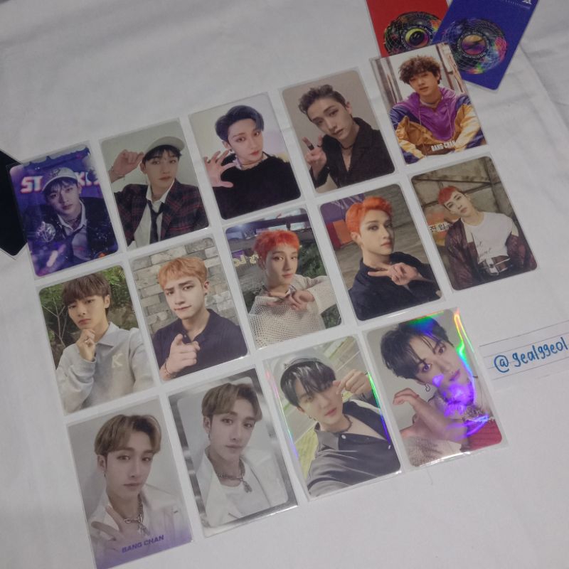 photocard pc stray kids Christmas evel oddinary in life noeasy levanter  bangchan i.n