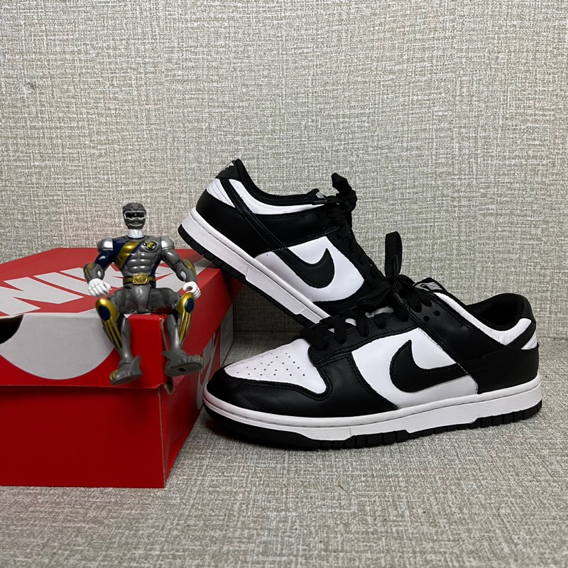 Nike Dunk Low Black White Second / Preloved Original
