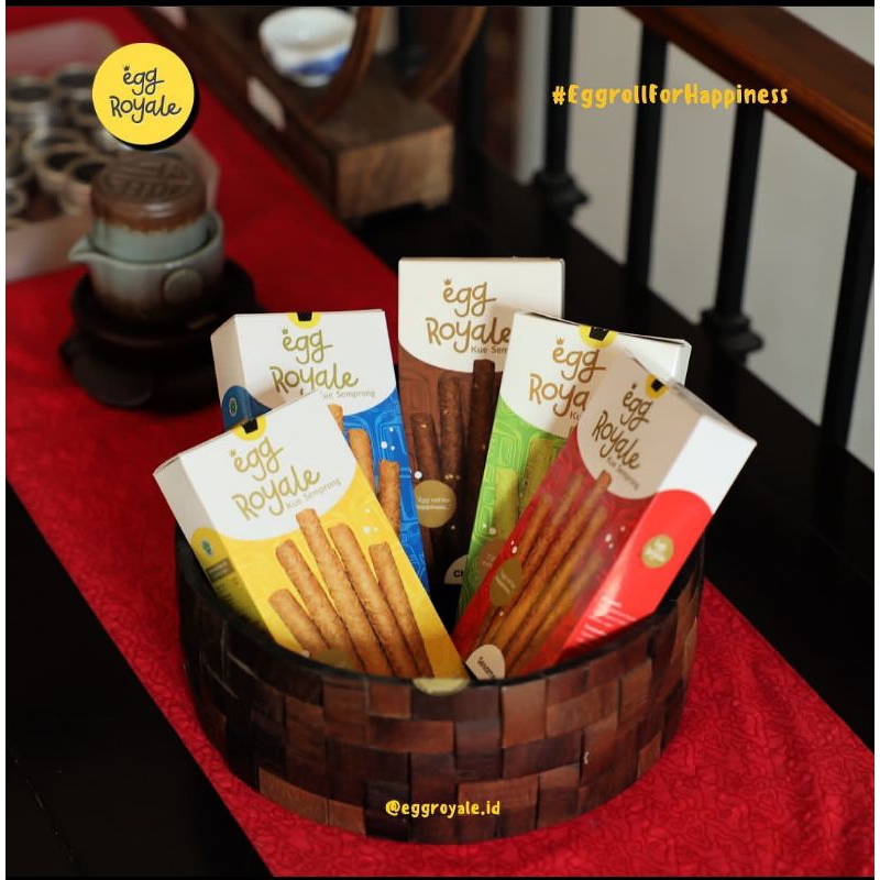 

Egg Royale (Kue Semprong)
