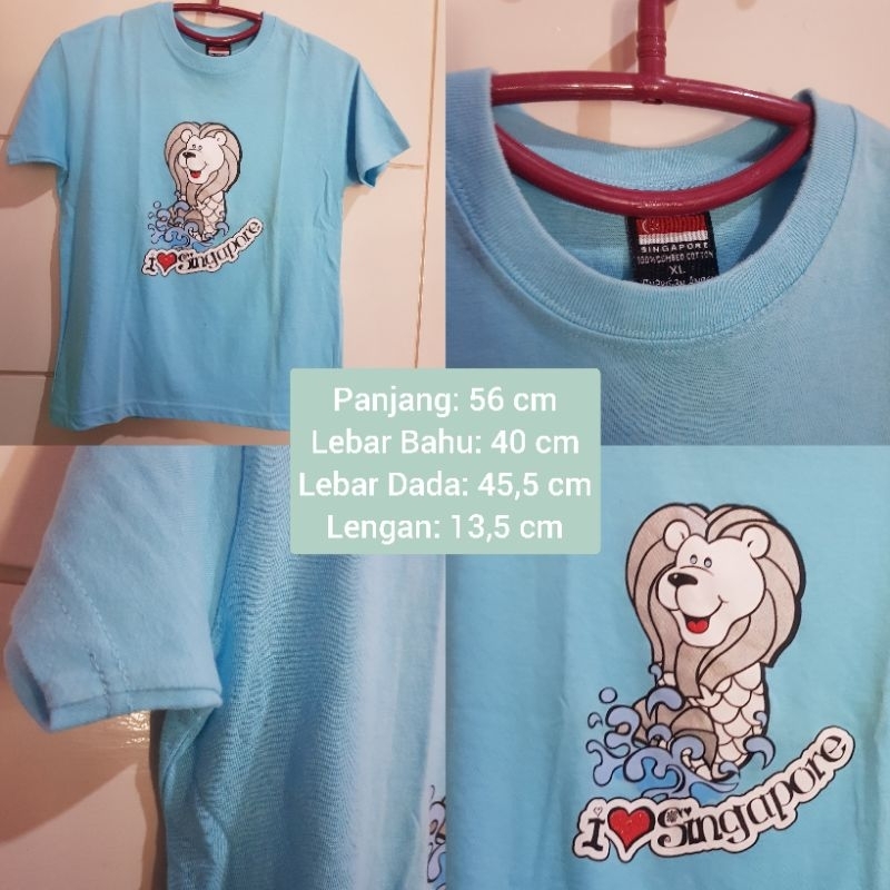 [preloved] kaos anak Singapore