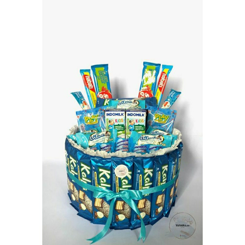

snack tower kalpaparsel anak hadiah ulang tahun anak unik