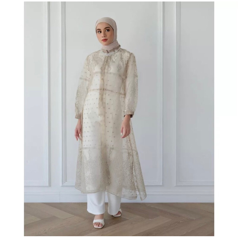 ATKEY Jenar Shirtdress Beige