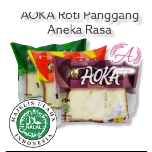 

Aoka Roti Panggang aneka rasa / Aoka Gulung / Momotaro satuan