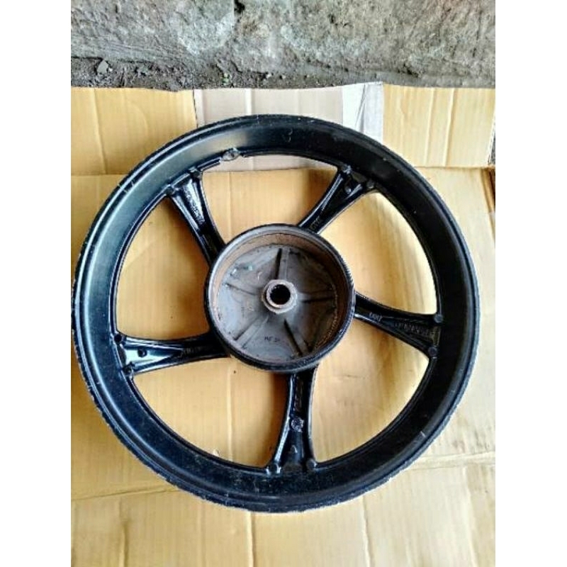 pelek velg belakang motor mio sporty mio soul fino karbu original copotan