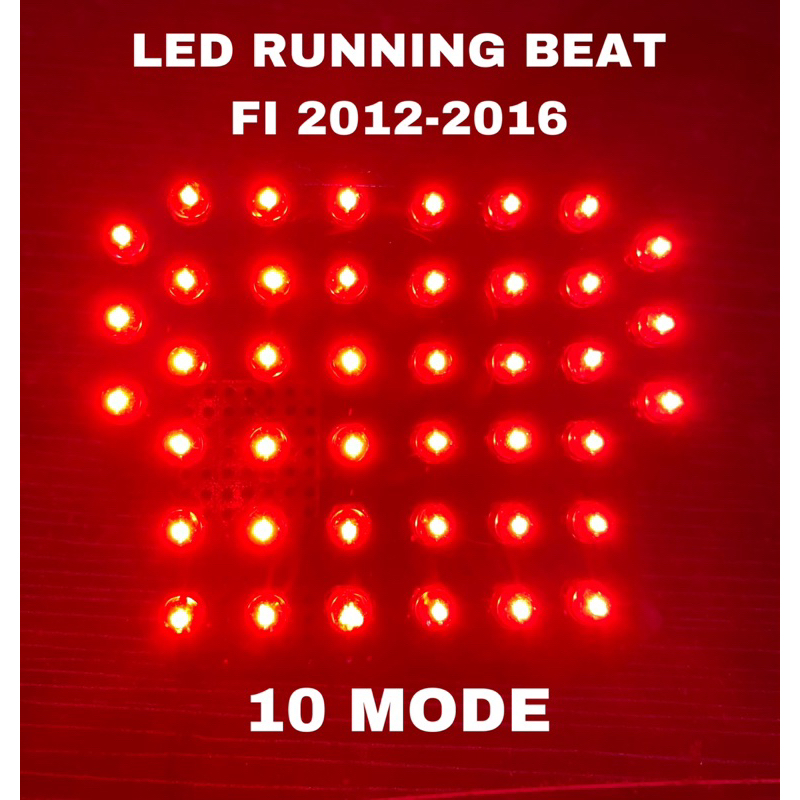 stoplamp lampu rem running kedip beat FI 2012-2016 10 mode Otomatis