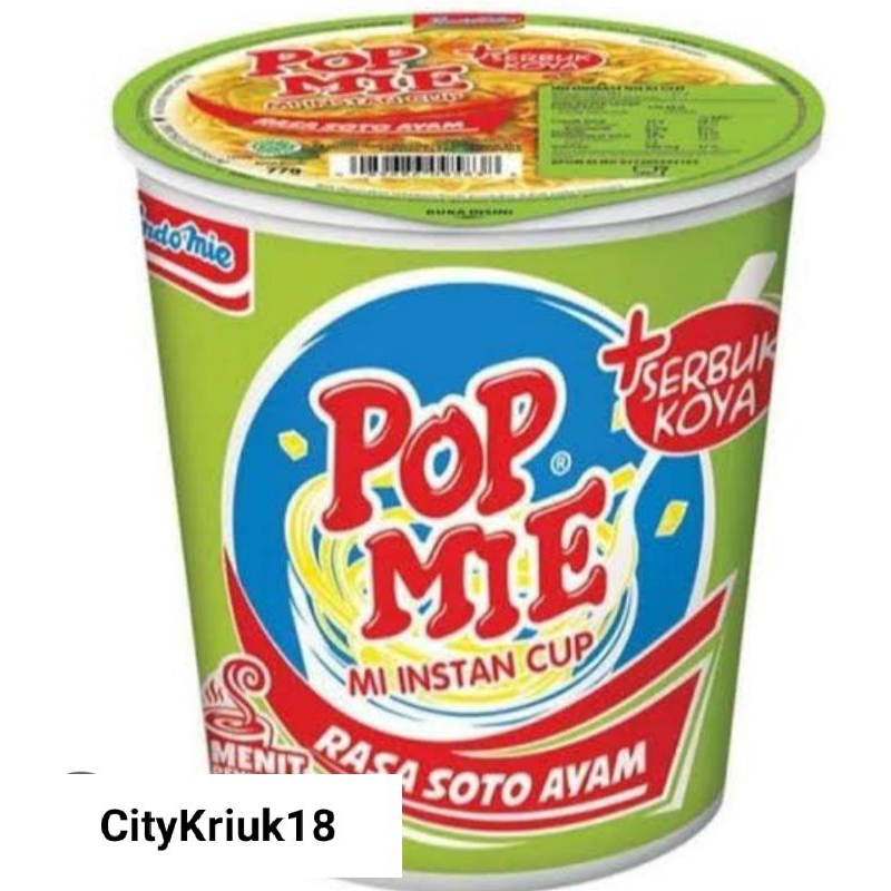 

1Pcs Pop Mie Cup Soto 60G