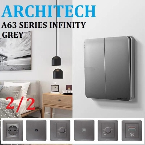 ARCHITECH INIFINITY GREY/ABU-ABU SAKLAR SERIES A-63