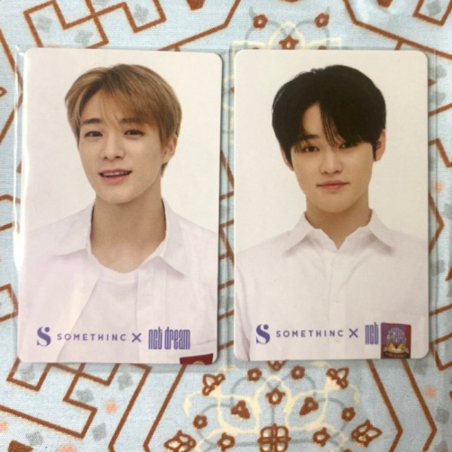 Photocard Jeno Chenle Somethinc SET / pc holo / nct dream